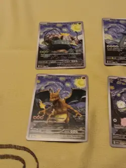 6 Starry Night Pokemon x Van Gogh Promo Card - NM - Image 4
