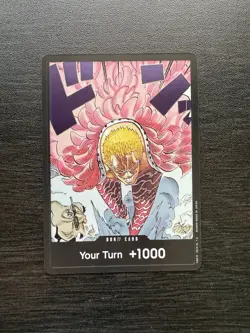Don!! Card Donquixote Doflamingo OP10 Royal Blood One Piece TCG NM - Image 1