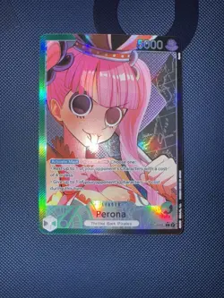 One Piece Card Game Perona Alternate Art OP06-021 Leader Rare NM English - Image 1