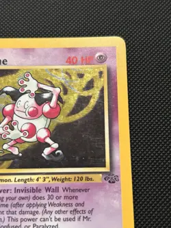Mr. Mime 6/64 1999 Jungle Unlimited Pokemon Card WOTC Vintage Holo Rare - LP - Image 3
