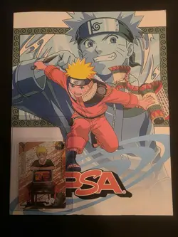 PSA Magazine x Kayou Exclusive NARUTO UZUMAKI PROMO CARD and Magazine Base Cover - Image 1