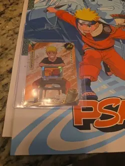 PSA Magazine x Kayou Exclusive NARUTO UZUMAKI PROMO CARD and Magazine Base Cover - Image 2