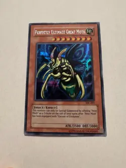 Perfectly Ultimate Great Moth (The Sacred Cards) TSC-001 Yu-Gi-Oh! Video Game... - Image 1