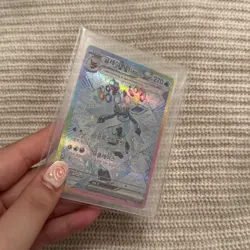 Glaceon ex SAR 206/187 Terastal Festival sv8a Pokemon Card Game Korean NM - Image 1
