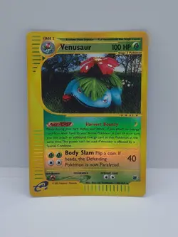 Venusaur 68/165 Expedition Base Set Reverse Holo Rare Pokemon Card - Image 1