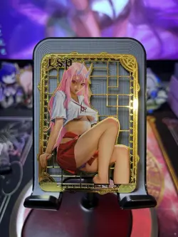 Goddess Story Metal Card Serialized Anime Waifu Shuna Reincarnated Into SLIME - Image 1