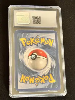 CGC 5 EXCELLENT Pokemon Growlithe Base Set Shadowless 1999 #28/102 Graded Card - Image 2