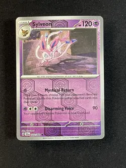 Sylveon 22/64 Reverse Holo NM Scarlet & Violet (Shrouded Fable) Pokemon Card - Image 1