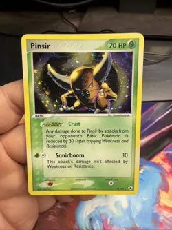 Pokemon Pinsir Holo Rare Card 13/101 EX Hidden Legends Good Condition See Pics - Image 1