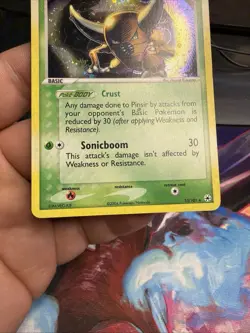 Pokemon Pinsir Holo Rare Card 13/101 EX Hidden Legends Good Condition See Pics - Image 3
