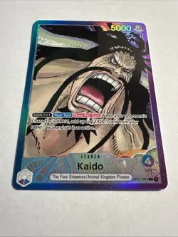 One Piece Card Game Kaido OP01-061 Alternative Leader Mint Condition - Image 1