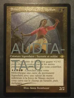 mtg sisay weatherlight captain FOIL FRENCH fr vf sissay capitaine de l'aquilon - Image 1