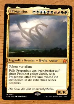Mtg Magic: PROGENITUS, Deutsch Mythic, Nearmint, Hydra Legende - Image 1