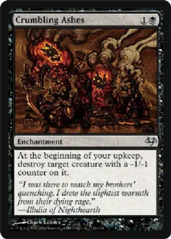 CRUMBLING ASHES Eventide MTG Magic the Gathering Cards DJMagic - Image 1