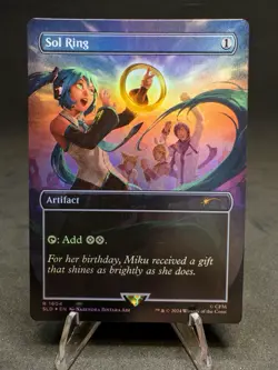 Hatsune Miku Digital Sensation [Foil] Secret Lair Magic The Gathering NM - Image 2