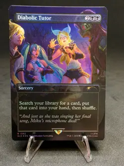 Hatsune Miku Digital Sensation [Foil] Secret Lair Magic The Gathering NM - Image 4