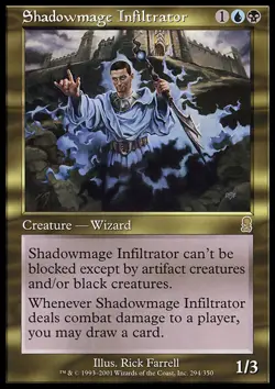 MTG SHADOWMAGE INFILTRATOR EXC - INCURSORE MAGO D'OMBRA - OD MAGIC - Image 1