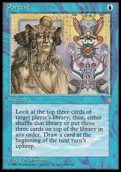 MTG PORTENT EXC - PORTENTO - IA - MAGIC - Image 1