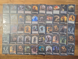 Black Tokens Token - MTG Magic the Gathering - Near Mint or Light Play - Image 1
