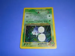 Pokemon TCG Jumpluff (Neo Genesis 7/111) WotC Holo Rare LP - Image 2