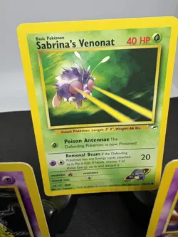 Pokemon TCG Gym Heroes 1ST EDITION Sabrina’s Jynx & Drowzee #59, #92, #96/132 LP - Image 4