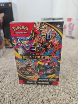 Pokemon TCG Mega Evolution 6 Packs Booster Bundle - Factory Sealed - Image 1