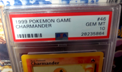 1999 Pokemon Game Unlimited #46 Charmander PSA 10 GEM MT - Image 2