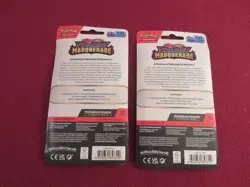 (2) Twilight Masquerade Booster Pack With Pokemon Holo Promo's Toxel & Pupitar - Image 2