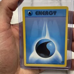 Pokemon Water Energy 132/132 Gym Challenge Common Pokemon Vintage Vtg LP+ WOTC - Image 1