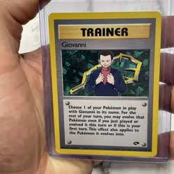Pokemon TCG Giovanni Gym Challenge 104/132 Regular Unlimited Rare LP+ Vintage - Image 1