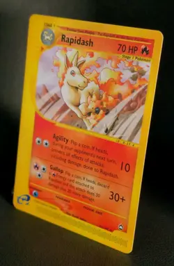 2003 Pokemon Aquapolis Rapidash 31/147 Rare Unlimited TCG Nintendo Wotc - Image 2