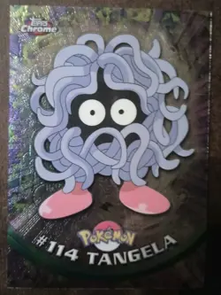 Topps Chrome Pokemon #114 Tangela Near Mint - Image 1