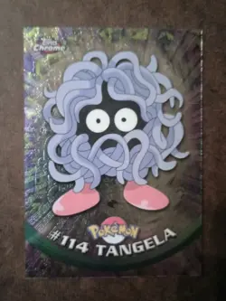Topps Chrome Pokemon #114 Tangela Near Mint - Image 2
