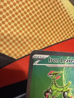 Pokemon TCG Iron Leaves EX Scarlet & Violet Temporal Forces 203/162 - Image 4