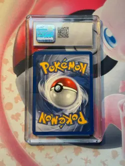 CGC 8 Nidoran Male 55 Pokemon TCG Base Set Vintage 1999 Black Label - Image 2