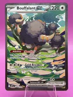 Bouffalant ex 170/086 SIR SPECIAL ILLUSTRATION RARE HOLO White Flare Pokemon NM - Image 1