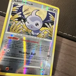 Castform 48/146 Reverse Holo Pokemon D&P Legends Awakened TCG 2008 Vintage LP * - Image 2