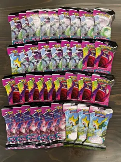 Pokemon Fusion Strike 36 Sleeved Booster Packs (Same As Booster Box) SEALED! - Image 1