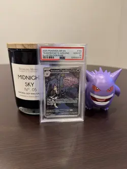 2025 POKEMON DESTINED RIVALS ILLUSTRATION RARE TEAM ROCKET'S WEEZING PSA 10 - Image 1