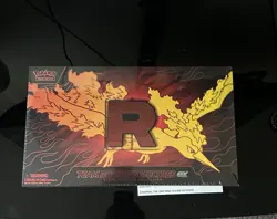 Pokemon Team Rocket’s Moltres EX Ultra Premium Collection UPC New Factory Sealed - Image 1