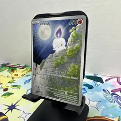 2025 Pokemon SV White Flare WHT EN Litwick Illustration Rare #101/086 NM/Mint - Image 3