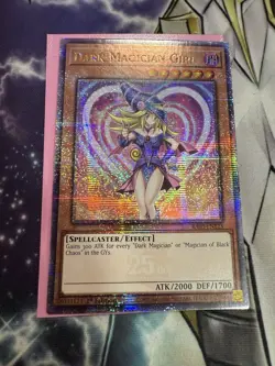 Yugioh 2024 Dark Magician Girl (5th) RA03-EN123 QCR Quarter Century - Image 2
