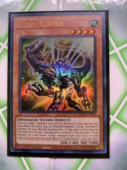Yugioh x1 Scrap Raptor MP22-EN067 Ultra Rare 1st Edition (Near Mint!) - Image 1