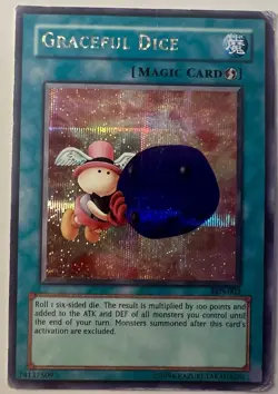 Graceful Dice EDS-202 | Secret Rare Unlimited | Moderately Played - Image 1