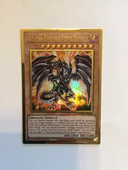 Red-Eyes Darkness Metal Dragon - 1st Edition Maximum Gold: El Dorado MP YuGiOh - Image 1