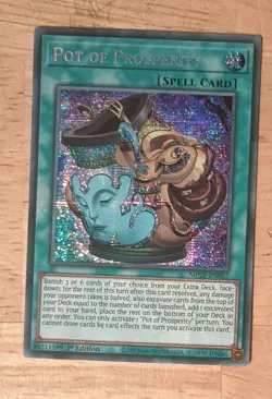 Yu-Gi-Oh Pot of Prosperity MP22-EN037 1st Edition Never Been Played - Image 1