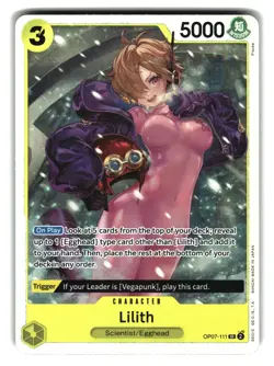 Lilith OP07-111 SR 500 Years in the Future One Piece Card - Image 1