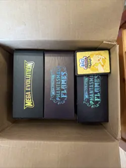 1500+ Pokemon Cards Bulk Lot - Mostly Phantasmal Flames, Code Cards🔥3 ETBs - Image 2