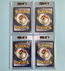 Lot of 4 Jumbo Pokemon Cards PSA 8 Pikachu V Rapidash V Morpeko V-Union Cyclizar - Image 2