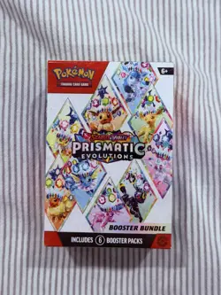 POKEMON TCG Prismatic Evolution Booster Bundle 6 Pack Factory Sealed - Image 1